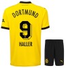 Oficiální Fotbalový Dres Borussia Dortmund Haller 9 Domácí 2023-24 pro Děti